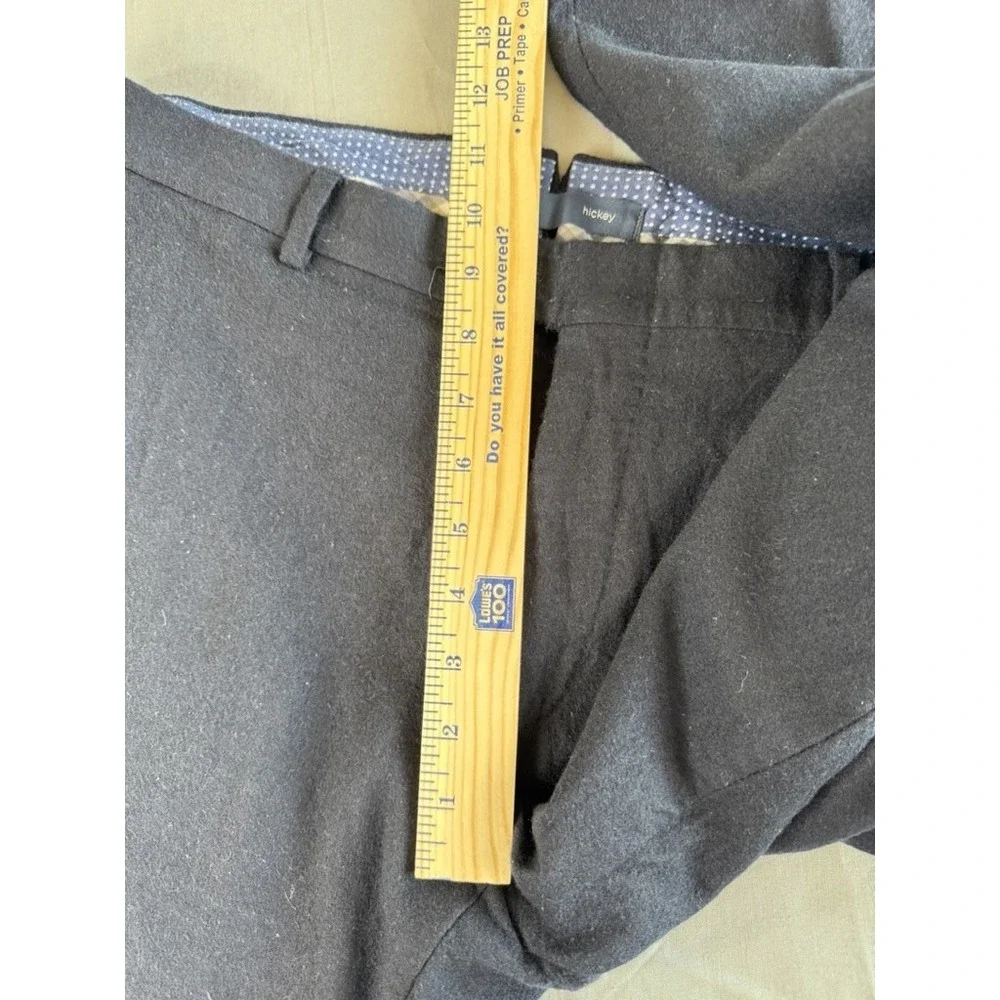 Hickey Freeman Pants Mens 36x26 Navy Blue 100% Wool American Woolen Co USA Dress